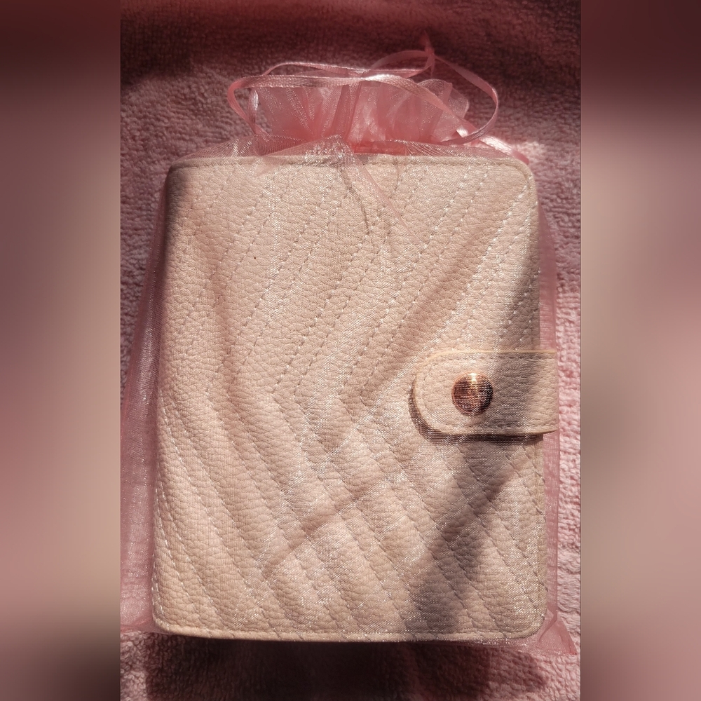 EZ Budgets A7 Pink Wallet
